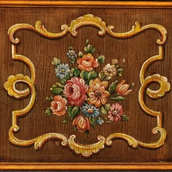 Credenza floreale veneziana-barocca del '600 Tirolesi