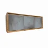 Credenza Grigia a parete di Mascia Meccani