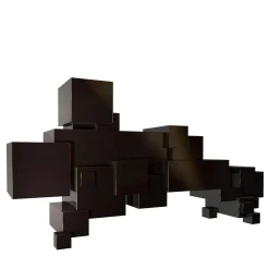Credenza Hypercube nera