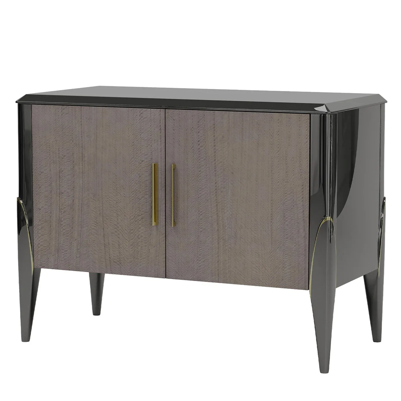 Credenza in legno di eucalipto naturale della collezione Studio Privè