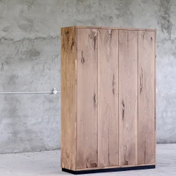 Credenza in legno di noce europeo marrone 4ASSI