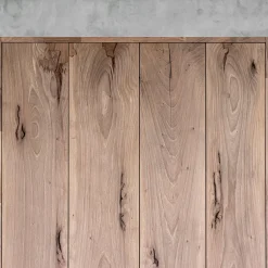 Credenza in legno di noce europeo marrone 4ASSI