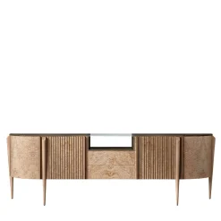 Credenza in legno e marmo Terra di Siena di Tamo