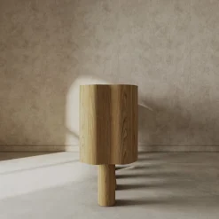 Credenza in rovere e marmo Creta