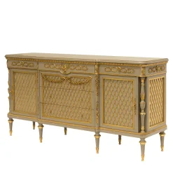 CREDENZA IN STILE TRANSIZIONE FRANCESE
