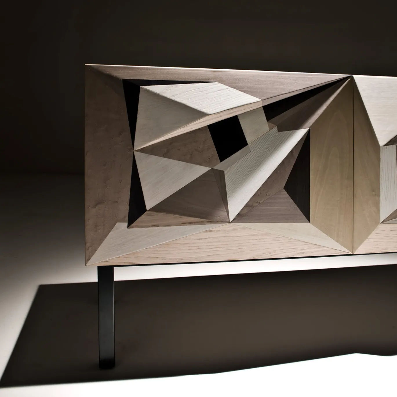 Credenza Intarsia Dentro Il Paesaggio di Marcello Jori