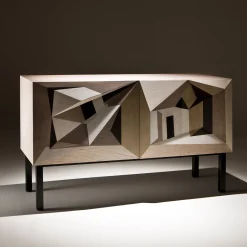 Credenza Intarsia Dentro Il Paesaggio di Marcello Jori