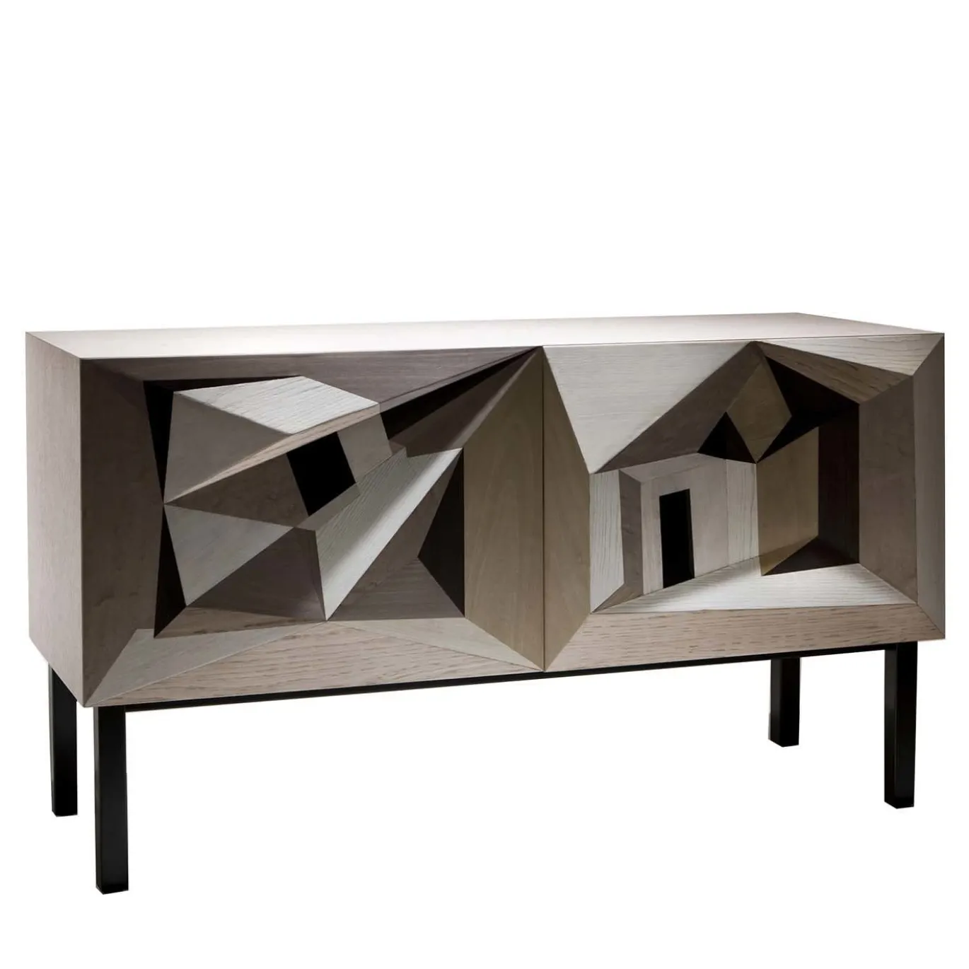 Credenza Intarsia Dentro Il Paesaggio di Marcello Jori