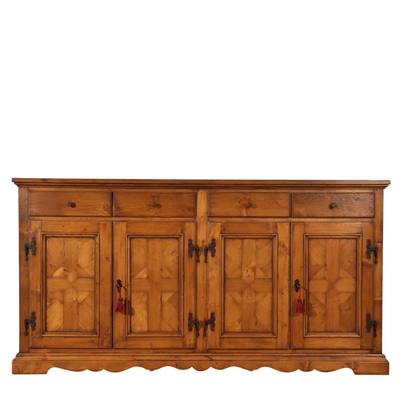 Credenza intarsiata in stile tirolese Tirolesi del '600