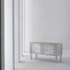 Credenza Le formiche nere Intarsia di Emilio Isgrò