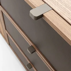 Credenza Melody 3 in legno di noce canaletto