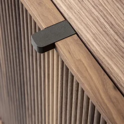 Credenza Melody 3 in legno di noce canaletto