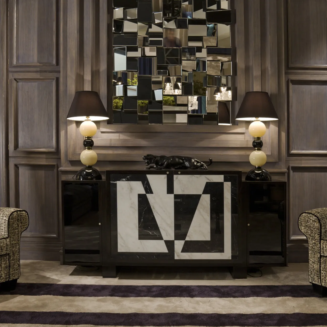 Credenza Midnight in Paris