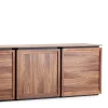 Credenza modulare Mesh con 4 contenitori di Gabriele Cappelletti