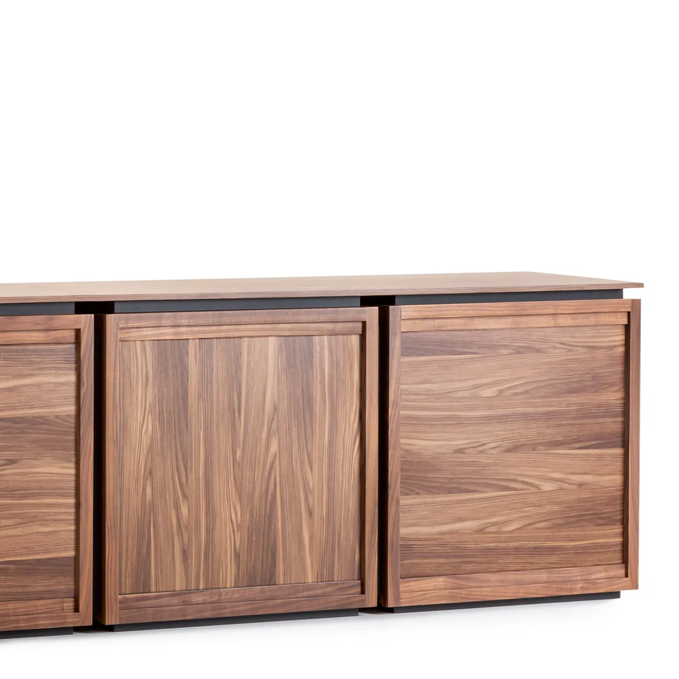 Credenza modulare Mesh con 4 contenitori di Gabriele Cappelletti