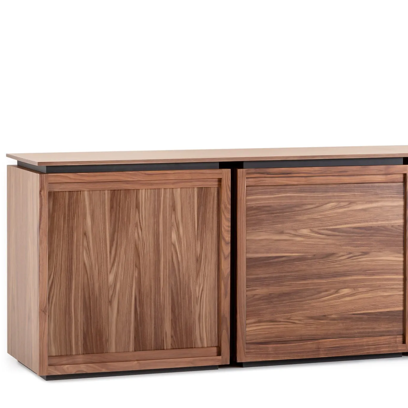Credenza modulare Mesh con 4 contenitori di Gabriele Cappelletti