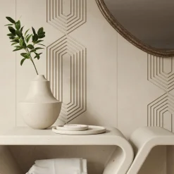 Credenza modulare Messapo in pietra leccese di Noii Studio