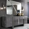 Credenza piccola grigia Madagascar