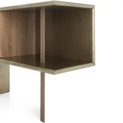 Credenza piccola Living Canaletto Noce Bronzo