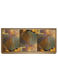Credenza policroma Pittura Quattro di Mascia Meccani