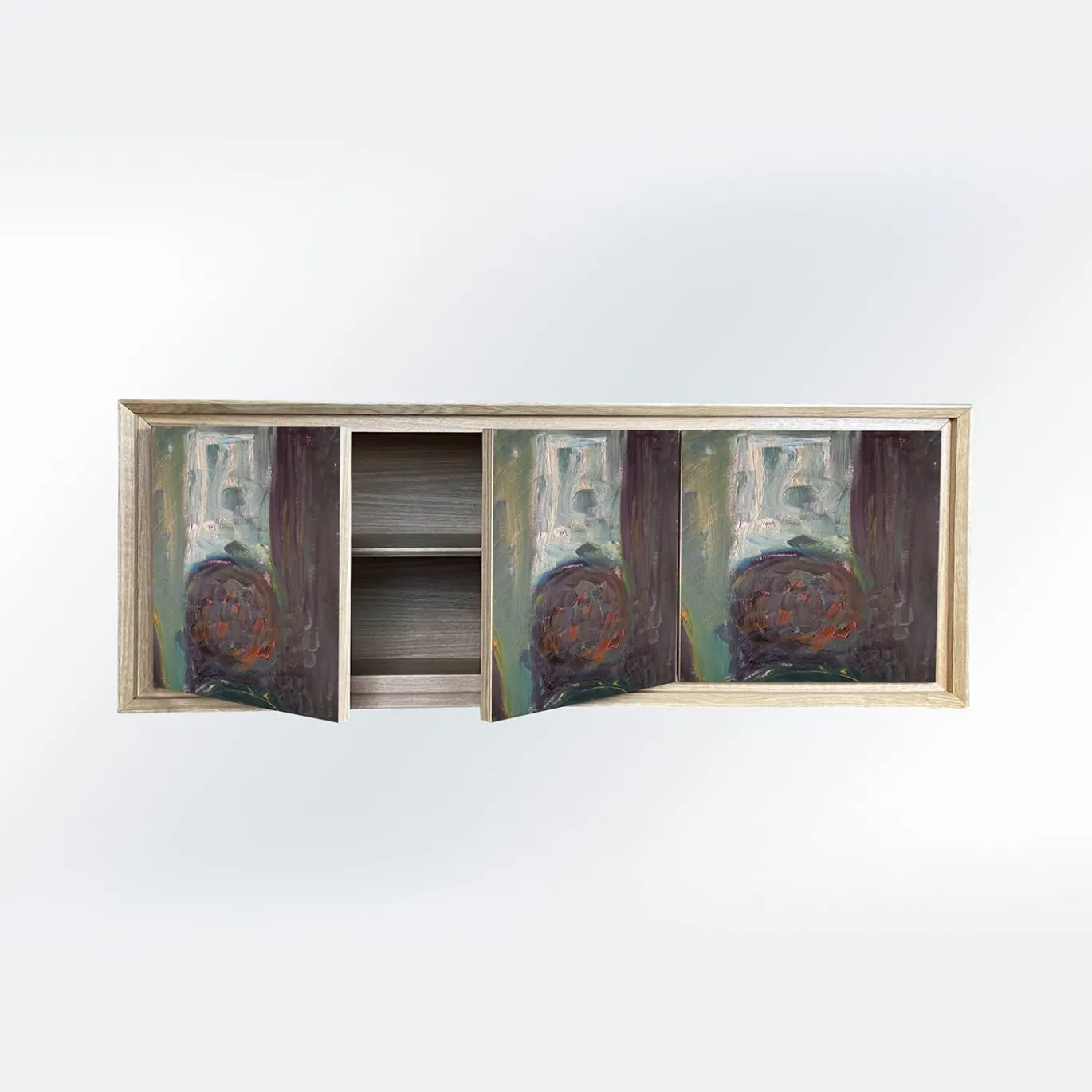 Credenza policroma Pittura Uno di Mascia Meccani