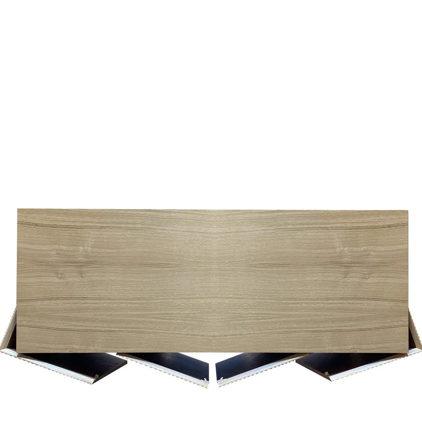 Credenza scanalata a 4 ante Boccadarno Nove di Meccani Studio