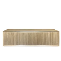 Credenza scanalata a 4 ante Fuga Bassa di Mascia Meccani