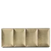 Credenza Sculpt 165 in ottone di Francesco Forcellini