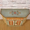 Credenza tirolese del '700 dipinta a mano Tirolesi
