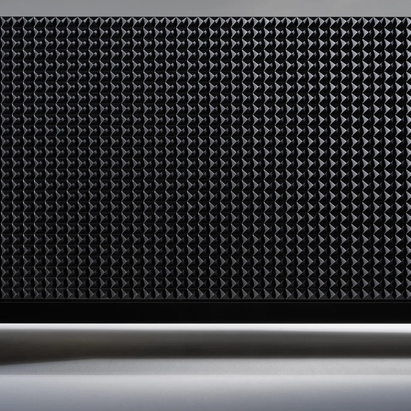 Credenza TV Alfieri in legno laccato nero