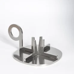 Crocera Bugia Portacandele in acciaio inox