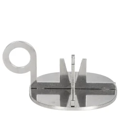 Crocera Bugia Portacandele in acciaio inox