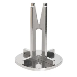 Crocera11 Portacandele in acciaio inox