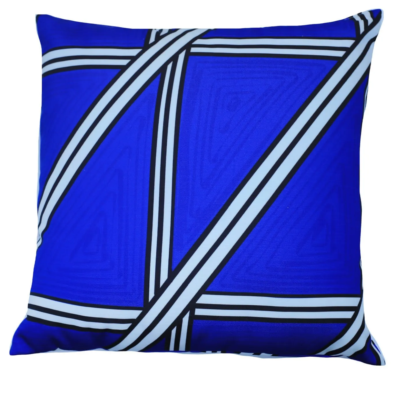 Cuscino blu Tria