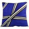 Cuscino blu Tria