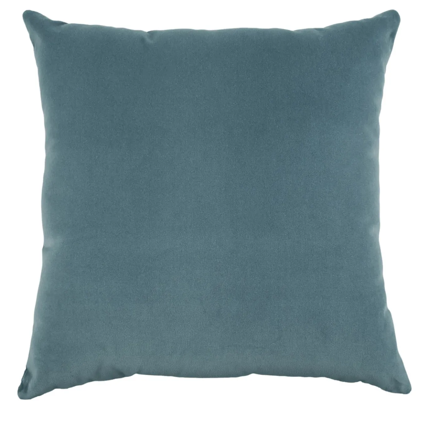 Cuscino Carrè Azzurro in Velluto di Cotone