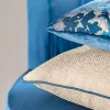 Cuscino Carrè in tessuto jacquard finto unitario