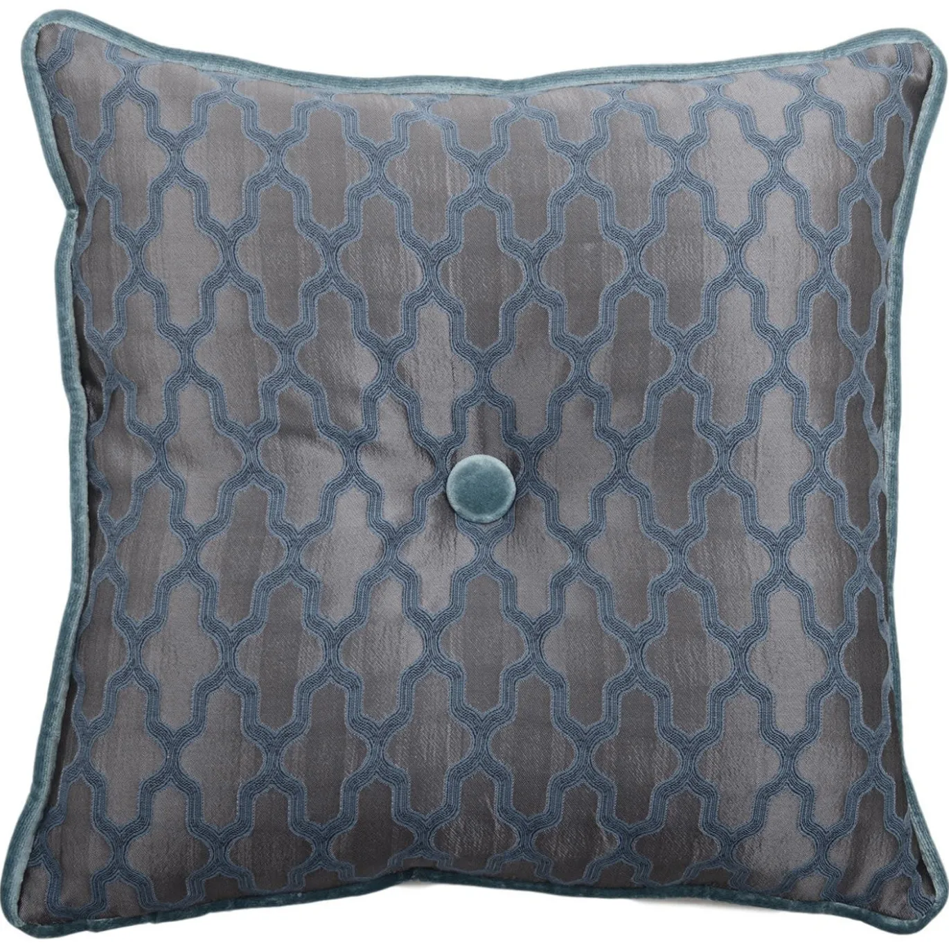 Cuscino Carré in tessuto jacquard a righe
