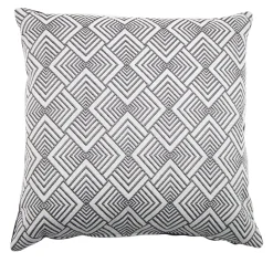 Cuscino Carrè in tessuto jacquard Hypnose Deco e Velluto di Cotone