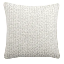 Cuscino Carrè in tessuto jacquard treccia