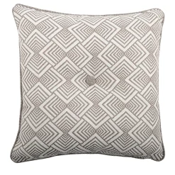 Cuscino Carrè in tessuto jacquard grafico