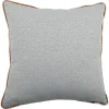 Cuscino decorativo Carrè in tessuto jacquard e velluto di seta
