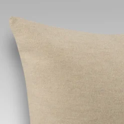 Cuscino Defilé quadrato beige