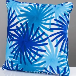Cuscino Fuochi Blue