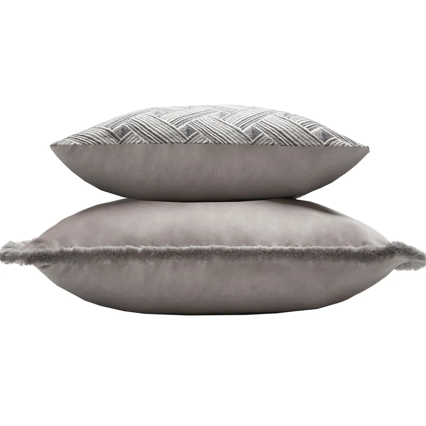 Cuscino grigio Rock Collection