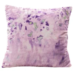 Cuscino imbottito in velluto di seta Dream Amethyst