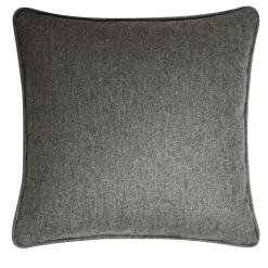 Cuscino in lana grigio scuro