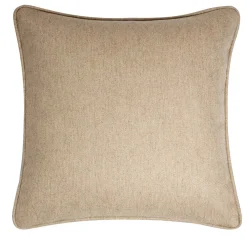 Cuscino in lana marrone chiaro