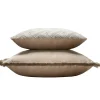 Cuscino in velluto beige Major Collection