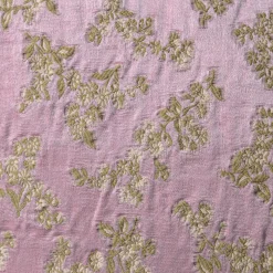 Cuscino Ledbetter rettangolare floreale rosa e oro